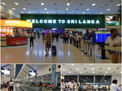 バンダラナイケ国際空港到着！想像していたよりもかなり大きくてきれいな空港でした。

到着後にアライバルビザの記入などスリランカ特有のステップはありましたが、基本的にはスムーズに入国できました。