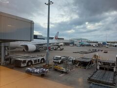フライト約9時間、シドニー国際空港に到着です。