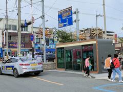 　バスの最終停留所である九龍浦に到着しました。