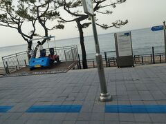 　ドラマ「モレシゲ(砂時計)」のロケ地として脚光を浴びた正東津駅です。