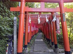 佐助稲荷神社12：07
無人の写真が撮れたが、実は韓国？の3人組が長々写真を撮っていて、待っていたら通れるようどいてくれたが、私も写真を撮りたかったので、その旨とっさに中学英語で伝えられて、先に1枚撮らせてくれた。実は最近デュオリンゴにハマっており、成果が出た模様。