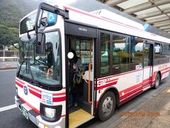 バスは別府市内で主に利用している「亀の井バス」ではなく、「大分バス」になります。