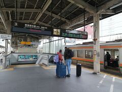 富士駅で乗り換え、あっという間に静岡駅到着。
所要約1時間。