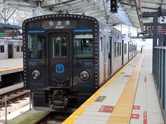 長崎駅からは大村線で佐世保を目指します
長崎(13:03)　→　佐世保(15:05)
