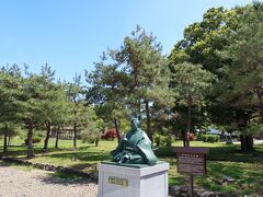松代城跡を南に行くと真田公園があります