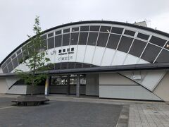 能登川駅へ戻りました。
