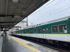 ひさびさの京阪電車。