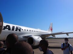 飛行機での移動