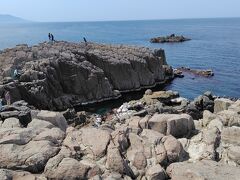 いわゆる東尋坊を普通に眺めて