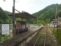 柳瀬駅。終点はもうすぐ。