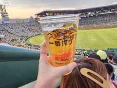 おまけ。
甲子園球場にて。