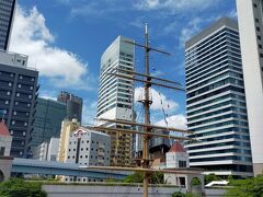 竹芝客船ターミナル中央広場まできました。