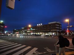 釧路駅の夜景