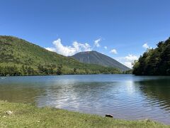 湯の湖のまわりのシャクナゲもまだまだな感じでした。