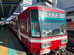 電車での移動