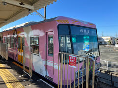 電車での移動