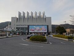 境港駅周辺まで戻ってきたよ。

結構歩いたな～。