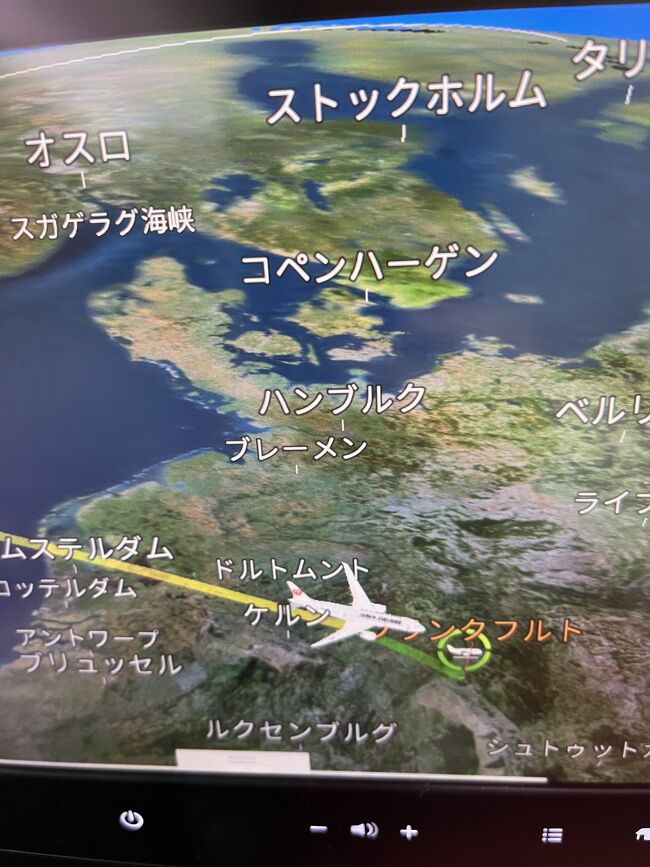 無事１４時間フライトを乗り切りフランクフルト着<br />ミッション４は達成<br />（しかし帰国してからの時差ぼけがきつかった）<br /><br />ルフトハンザ王国のフランクフルト空港では<br />ワンワールドのJALは不便な第二ターミナル着<br />Sバーン乗り場への移動もスカイトレンにのり<br />何度もエスカレーターを登り下りしなければならず<br />面倒