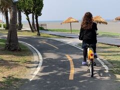 ビーチ”旗津海水浴場”沿い～景色も空気もサイコー