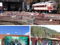 旧軽井沢まで降り、R18碓氷バイパスで目的地の碓氷峠鉄道文化むらに向かいます。
バイパスの道は広いですが、さすが鉄道の難所で知られた碓氷峠、くねくね道のアップダウンが続く道を進みます。

この施設は、旧碓氷線の歴史を伝え、誰もが楽しめる体験型鉄道鉄道テーマパークとして、1999年4月18日に開園しました。
切っ掛けは、信越本線の横川-軽井沢駅間が、新幹線開業に伴う廃止により、沿線の松井田町住民の過疎化を危惧する声があり、地域活性策として「横川・軽井沢間周辺整備基本構想」が策定され、その中の4大拠点の一つ「横川駅周辺」整備の一環として、横川運転区跡地に建設された施設です。