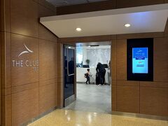 The Club SEAラウンジに入りました。