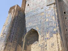 シャフリサブスのハイライトがアクサライ宮殿跡。その大きさには圧倒されること間違いなしです！
