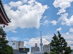 スカイツリーが見える