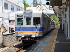 続いて、近隣の多奈川線にも乗車します。。