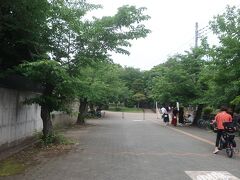 円乗院の脇の道を進んで行くと､すぐに与野公園の入口です