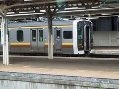 東京方面から宇都宮へ。
あちらの電車に乗り黒磯駅にやってきました。