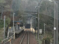 2024.03.30　福知山ゆき快速列車車内
次の辛皮も通過。