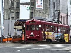 　土佐電。路面電車ってなんだかのどかでいいなあ。