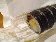 昨日買ってた野田商店さんの、巻き寿司。
懐かしい味でした。
