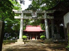 道中にあった長尾神社