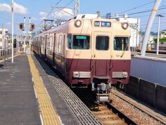 名鉄蒲郡線に乗り、三河鹿島駅へ向かいます(^^)