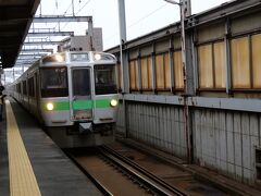 電車での移動