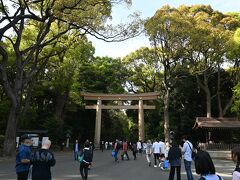 明治神宮へお散歩