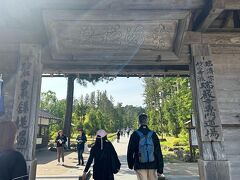 遊覧終わって、松島観光には定番の瑞巌寺見学
ここも前回来ています