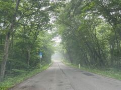 ホテル出てからは曇天と少雨
山頂のお天気が心配です