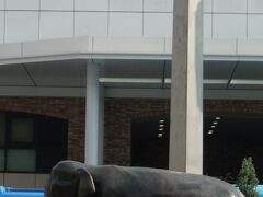 JR吉祥寺駅の北口ロータリーに、戦後すぐにインドから東京都に寄贈され、永年、地元の井の頭自然文化園の人気者だったゾウの花子の像が建てられている。