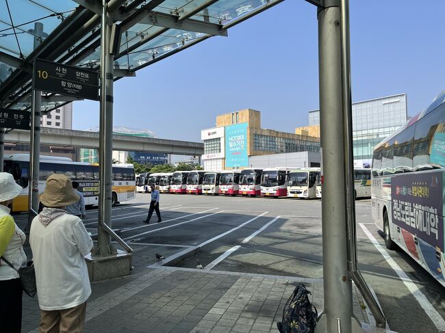 サザンの釜山西部バスターミナルです