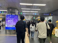 一般列車で弘大へ！