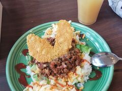 食べたかったタコライス。

ボリューム満点でペロリでした。
めっちゃ美味しかった～！