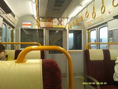 電車での移動