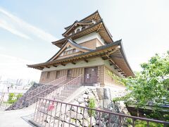諏訪大社の上社ふたつを見たあと、諏訪湖近くの高島城へ。桜の時期がきれいなようですが、初夏の時期もよかったです。