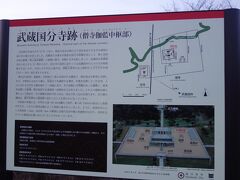 国分寺跡。広いです。