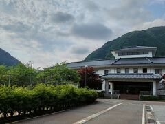 チロルリボンの後はいよいよ今夜の宿、丸岡温泉たけくらべにたどり着きました