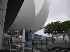 蓮の花をかたどったアートサイエンスミュージアムという建物と

マリーナベイサンズのお写真を目にする機会が多くて

その下の部分はどうなっているのかな？って思っていたから

「へ～、こんな風になっているんだ！」って、創造力豊かだなあ～☆

