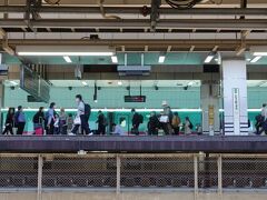 　４日目、長い通院の旅も最終日です。宿舎をちょっと早めに出て、東京駅で列車ウオッチングの時間を設けました。

