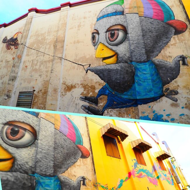 ■□■　3月31日【プーケット1日目】<br />□■□　プーケット・オールドタウン<br />■□■　ウォールアート<br /><br />ここは前回も来たウォールアート